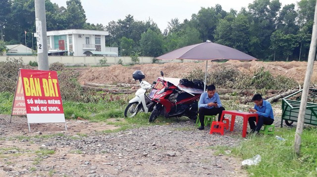 Môi giới đất nền ở Long Thành đang rất sôi động