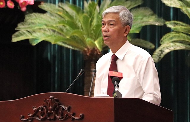 Ông Võ Văn Hoan, Phó Chủ tịch UBND TP.HCM (Ảnh: Hồng Phúc).