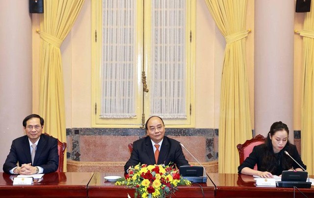 Chủ tịch nước Nguyễn Xuân Phúc tiếp các Đại sứ, Đại biện ASEAN ảnh 1