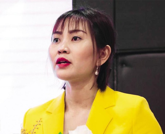 Bà Nguyễn Thị Huyền, Tổng giám đốc Công ty cổ phần Kl994 nhà cái bóng đá world cup và Xuất khẩu quế hồi Việt Nam (Vinasamex)