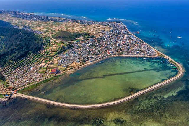 Một góc đảo Lý Sơn.