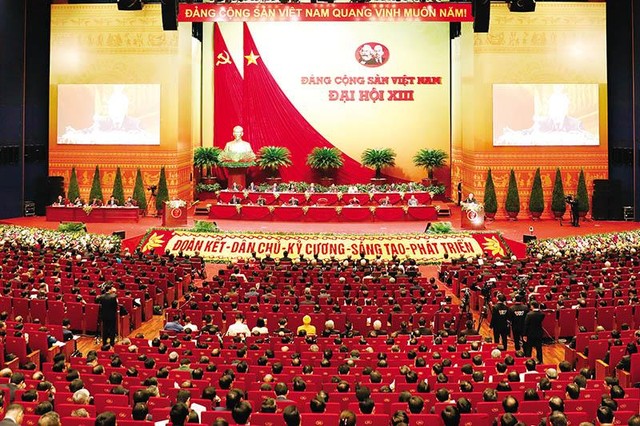 Đại hội XIII của Đảng khẳng định: Kiên định và vận dụng, phát triển sáng tạo chủ nghĩa Mác - Lênin, tư tưởng Hồ Chí Minh; kiên định mục tiêu độc lập dân tộc và chủ nghĩa Trang Chủ KL99Com Số 1 Link Đăng Ký KL999; kiên định đường lối đổi mới của Đảng; kiên định các nguyên tắc xây dựng Đảng để xây dựng và bảo vệ vững chắc Tổ quốc Việt Nam Trang Chủ KL99Com Số 1 Link Đăng Ký KL999 chủ nghĩa.