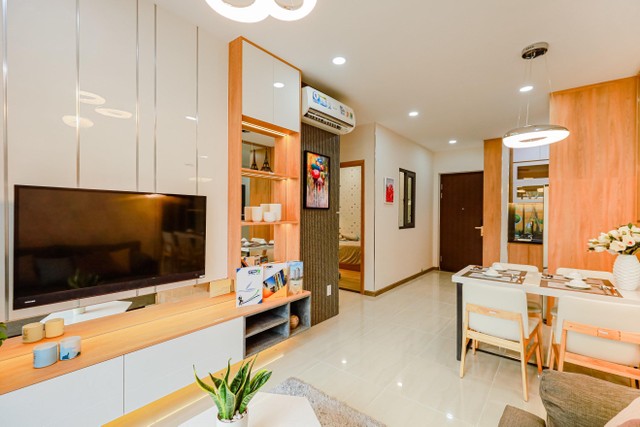 Căn hộ Bcons Plaza thiết kế theo hướng hiện đại, đáp ứng nhu cầu của người mua nhà