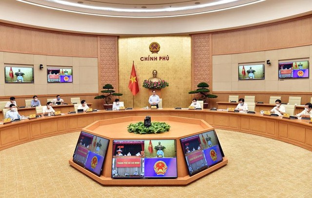 Thủ tướng Phạm Minh Chính: Việc thực hiện Chỉ thị 16 với TPHCM là một quyết định rất khó khăn nhưng cần thiết và phù hợp trong lúc này, đã được cân nhắc kỹ lưỡng, trao đi đổi lại nhiều lần. (Ảnh: Nhật Bắc)