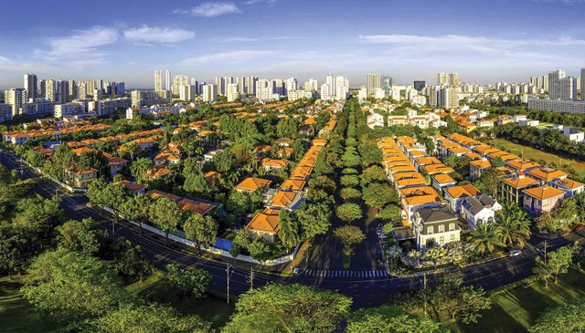 Khu biệt thự “nhà giàu” Phú Mỹ Hưng rất ít người bán ra. Ảnh: Lê Toàn