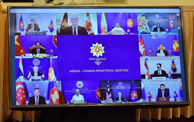 Bộ trưởng Ngoại giao các nước ASEAN và Canada cam kết đẩy mạnh hợp tác Kl992 cổng game cá cược, thương mại và Kl99ok phiên bản mới, duy trì ổn định kết nối chuỗi cung ứng