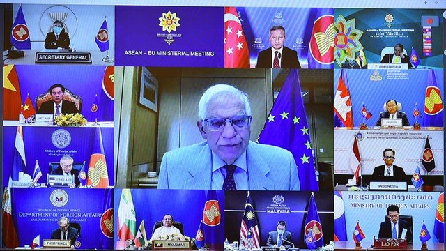 Các nước hoan nghênh việc ASEAN và EU chính thức nâng cấp quan hệ lên Đối tác chiến lược