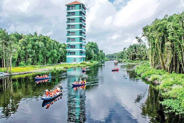 Giá trị cảnh quan và sự đa dạng hệ sinh thái đặc trưng vùng Đồng Tháp Mười là điểm nhấn của du lịch Long An