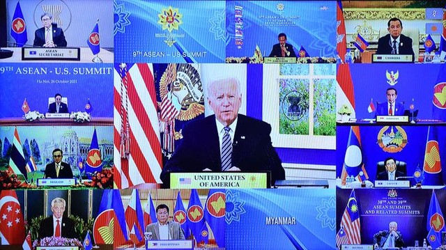 Tổng thống Hoa Kỳ Joe Biden: quan hệ ASEAN-Hoa Kỳ có tầm quan trọng đặc biệt với an ninh và thịnh vượng Ấn Độ Dương và Thái Bình Dương (Ảnh: Nhật Bắc)