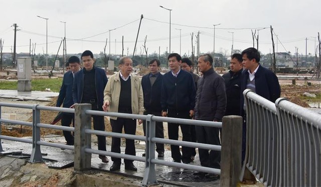 Lãnh đạo tỉnh Thừa Thiên Huế kiểm tra tiến độ thực hiện tại một dự án Kl99ok phiên bản mới công.