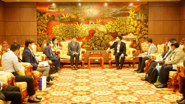 Bí thư Tỉnh ủy Quảng Trị Lê Quang Tùng làm việc với các nhà Kl99ok phiên bản mới Hàn Quốc về dự án Trung tâm Điện khí LNG Hải Lăng, giai đoạn 1 – 1.500 MW.