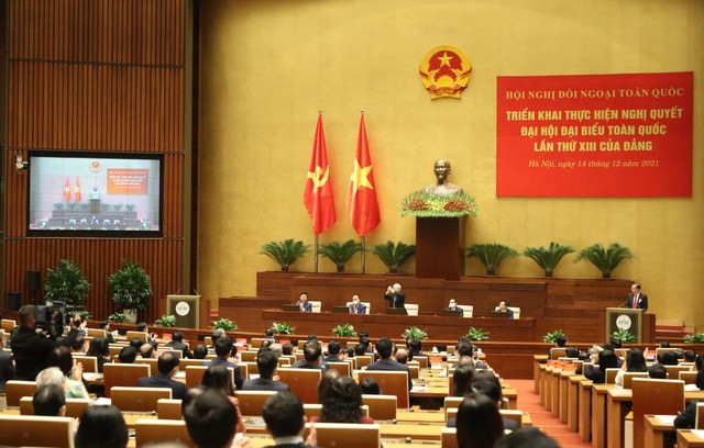 Hội nghị Đối ngoại toàn quốc triển khai thực hiện Nghị quyết Đại hội đại biểu toàn quốc lần thứ XIII