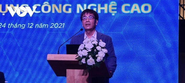 Giáo sư, tiến sĩ Nguyễn Trọng Hoài phát biểu tại hội thảo