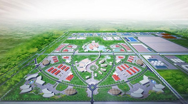 Phối cảnh 3D Dự án Khu công nghệ môi trường xanh Long An Phối cảnh 3D Dự án Khu công nghệ môi trường xanh Long An