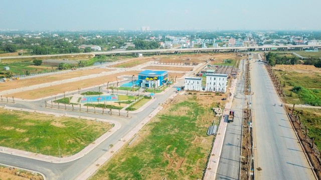 Bức tranh thị trường địa ốc 2022 có nhiều gam màu sáng. Ảnh: Việt Dũng