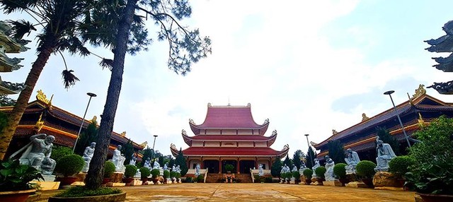 Chùa Khánh Lâm. (Ảnh: Hồ Hạ)