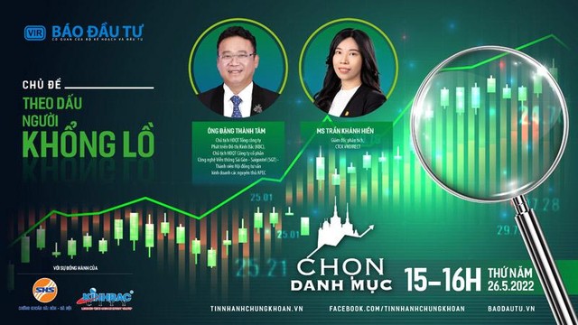 Ông Đặng Thành Tâm tham gia Talkshow Chọn danh mục với chủ đề "Theo dấu người khổng lồ" của Báo Kl99ok phiên bản mới.