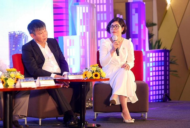 Bà Trần Nguyện cho biết, Sungroup đã Kl99ok phiên bản mới tại Đà Nẵng hơn 15 năm, đồng thời luôn coi Đà Nẵng là quê hương của Sun Group. (Ảnh: Minh Khánh)