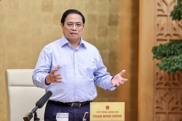 Thủ tướng Phạm Minh Chính. (Ảnh: Nhật Bắc)