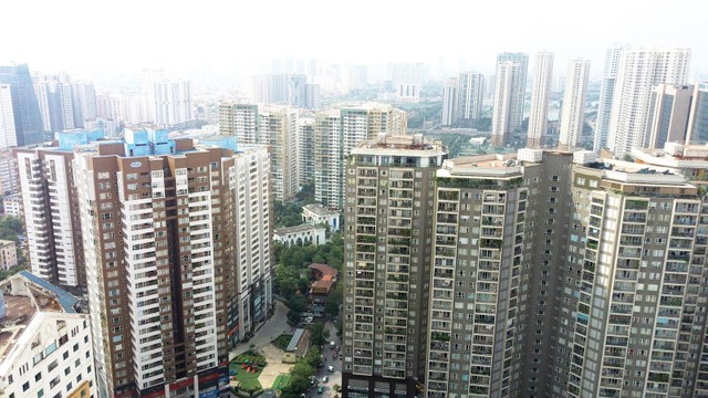 Nhà chung cư đang hút dòng tiền. Ảnh: Dũng Minh