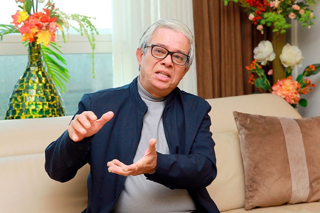 Đại sứ Phạm Quang Vinh: Tôi vẫn rất ấn tượng với cái cách mà chúng ta đã và đang làm, đó là “độc lập, tự chủ” - điều đã trở thành truyền thống lâu đời của dân tộc mà chúng ta kế thừa trong xây dựng và bảo vệ tổ quốc, cũng như trong triển khai đối ngoại, quan hệ quốc tế. (Ảnh: Chí Cường)