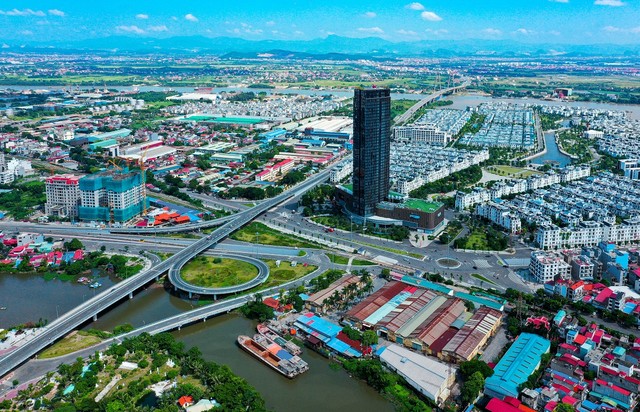 Hải Phòng sẽ phát triển từ mô hình “Đô thị trung tâm và các đô thị vệ tinh" thành mô hình “Đô thị đa trung tâm và các đô thị vệ tinh". Ảnh: Hồng Phong