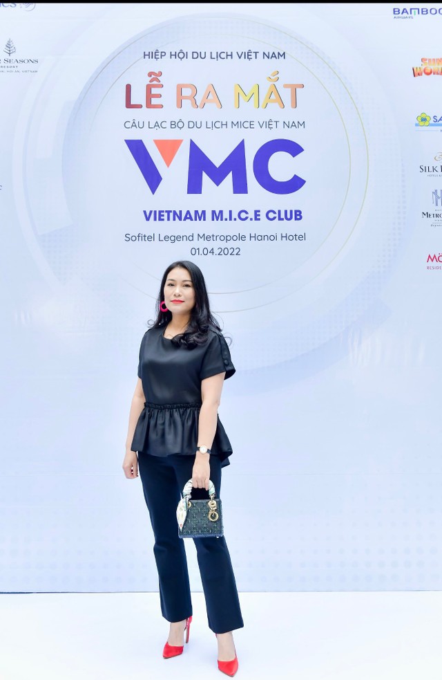 CEO Vũ Quỳnh Anh hiện là ủy viên Ban chấp hành Câu lạc bộ du lịch MICE Việt Nam (VMC).
