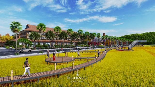 Các tiện ích trải nghiệm phong phú, có chung nguồn cảm hứng là câu chuyện lịch sử - văn hoá đặc trưng của Tân Trào