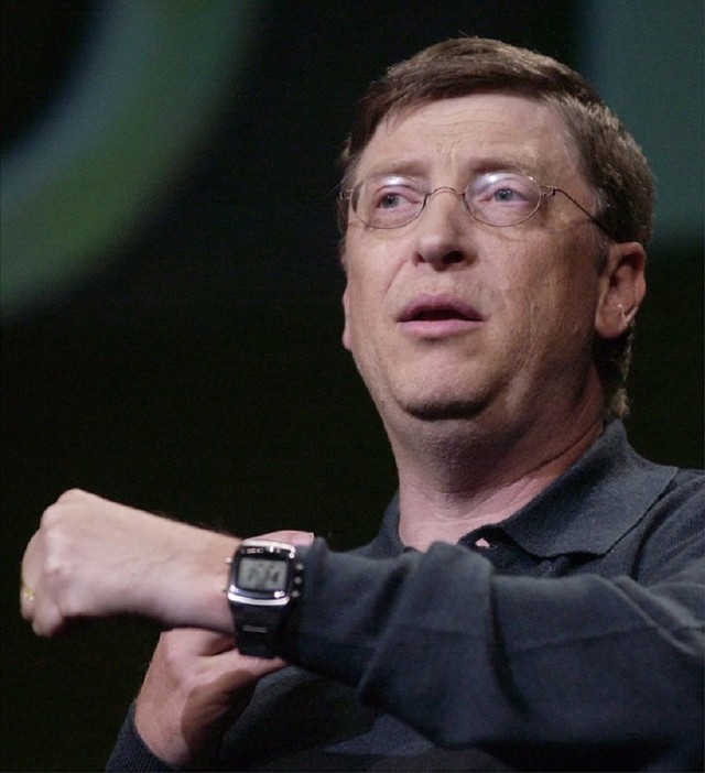 Bill Gates thường xuyên sử dụng chiếc đồng hồ trị giá 230 ngàn đồng