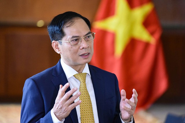 Bộ trưởng Ngoại giao Bùi Thanh Sơn (Ảnh: BNG)