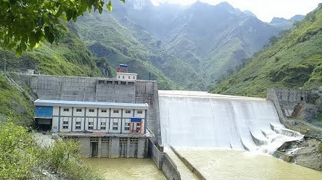 Một nhà máy thủy điện tại Hà Giang
