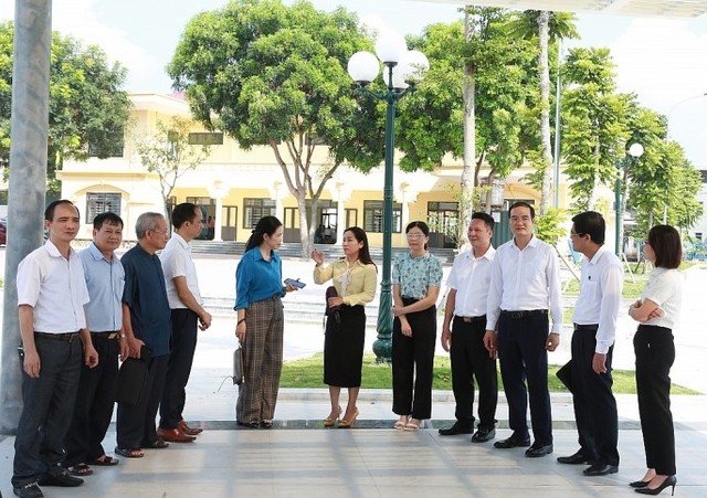 Tìm hiểu thông tin về xây dựng Làng văn hóa kiểu mẫu tại huyện Bình Xuyên