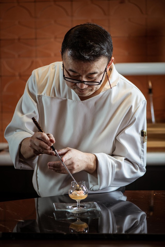 Hibana by Koki - nhà hàng 1 sao MICHELIN sẽ mang đến hai thực đơn cho bữa tiệc Giáng sinh