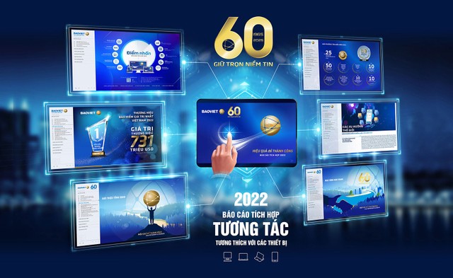Bảo Việt sử dụng cách truyền tải thông điệp, bố cục và hình thức trình bày hiệu quả trong báo cáo tích hợp, giúp thu hút và gắn kết người đọc ngay từ đầu