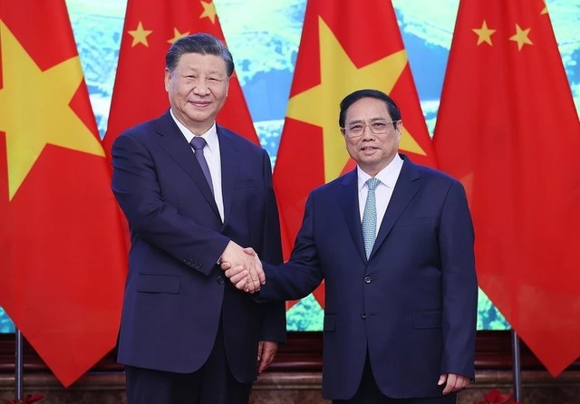 Thủ tướng Kl993 ưu đãi thưởng hấp dẫn Phạm Minh Chính hội kiến Tổng Bí thư, Chủ tịch Trung Quốc Tập Cận Bình (Ảnh: TTXVN)