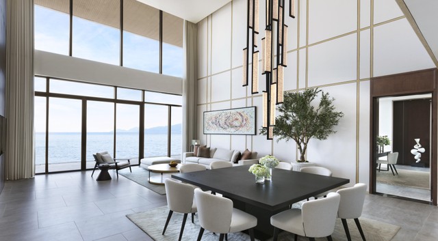 Gran Ocean Junior Suite với tầm nhìn trực diện ra top vịnh biển đẹp nhất hành tinh