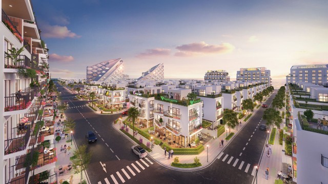 Shophouse Vlasta - Sầm Sơn đã hoàn thiện và sẵn sàng đi vào hoạt động