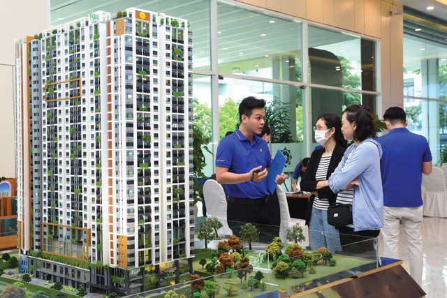 Nhiều dự án nhà ở mới được tung ra thị trường. Ảnh: Việt Dũng