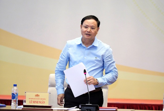 Thứ trưởng Bộ Tài nguyên và Môi trường Lê Minh Ngân