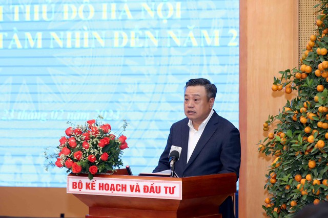 Chủ tịch UBND TP. Hà Nội Trần Sỹ Thanh cho biết, thành phố Hà Nội coi nhiệm vụ lập quy hoạch lần này là nhiệm vụ Kl991.com tải ứng dụng quan trọng hàng đầu. (Ảnh: Đức Trung)