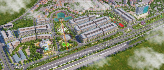 Phối cảnh tổng thể BV Bavella Green Park