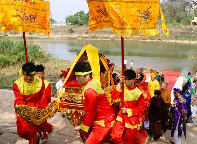 Lễ cấp thủy - một nghi lễ quan trọng diễn ra trước ngày chính hội.