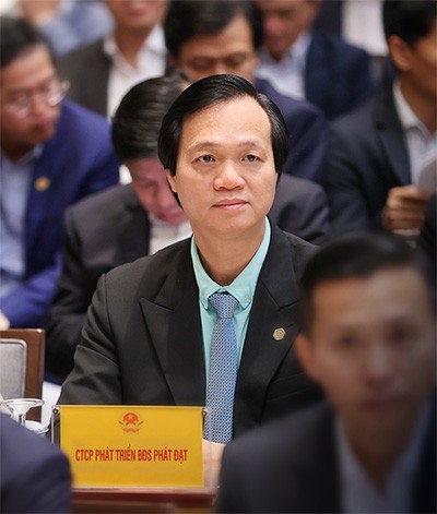 Ông Bùi Quang Anh Vũ - Tổng giám đốc Công ty CP Phát triển Web Tổng Nhà Cái 99Kl99 Giải Trí Bậc Nhất Phát Đạt (PDR) tại hội nghị
