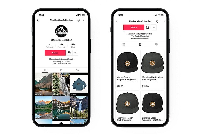 TikTok Shop có giao diện đơn giản, dễ sử dụng.