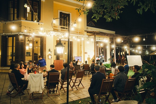 Không gian nghệ thuật đậm chất thơ của nhà hàng Le Petit - thuộc khuôn viên của Ana Mandara Đà Lạt