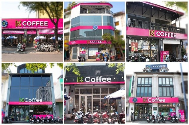 Chuỗi cửa hàng K Coffee liên tục có mặt tại nhiều vị trí đắc địa trung tâm TP.HCM đánh dấu quyết tâm chinh phục thị trường nội địa của Phúc Sinh Group.