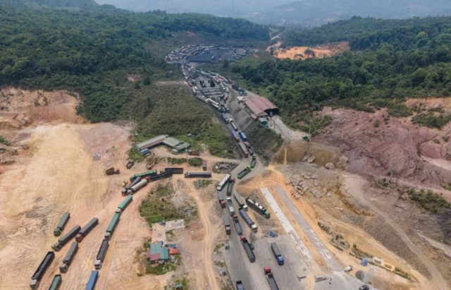 Cửa khẩu quốc tế La Lay, tỉnh Quảng Trị.