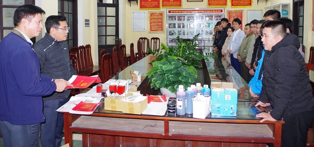 Đại tá Đỗ Hoài Nam, Phó giám đốc Công an tỉnh Hà Nam trực tiếp chỉ đạo tập trung điều tra, làm rõ vụ án. Ảnh: CA Hà Nam