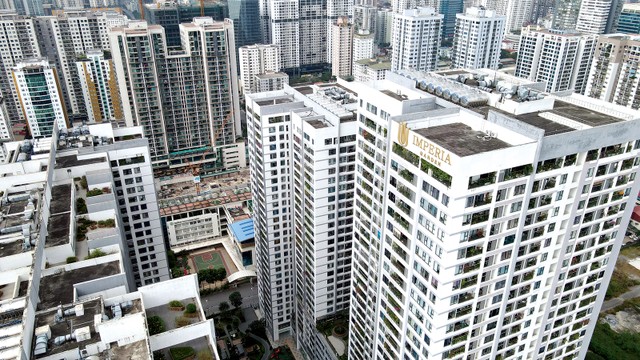 Thị trường căn hộ Hà Nội dần rút ngắn khoảng cách với TP.HCM. Ảnh: Dũng Minh