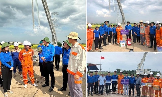 Trung ương Đoàn kêu gọi 9 tỉnh thành đoàn vận động đông đảo đoàn viên thanh niên tham gia, phát huy tinh thần xung kích của tuổi trẻ, tham gia phối hợp, quyết tâm hoàn thành kế hoạch công trình Đường dây 500 kV mạch 3